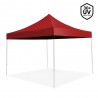 Toit Tente Pliante Pro 3X3M Rouge