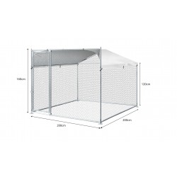 Enclos Ext 2X2X1,6M