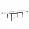 Table Extensible Verre Trempee