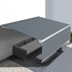 Store Banne 2 En 1 2X3M Gris