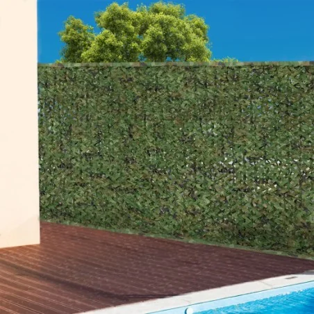 Brise Vue Camouflage 1 X 10M Vert