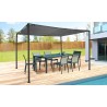 Pergola Alu 3X3 Grise