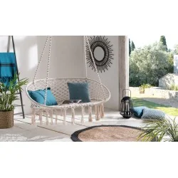 Banc Suspendu Macrame