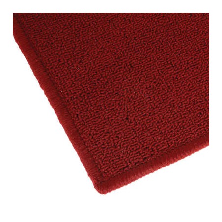 Tapis de cuisine antidérapant rouge