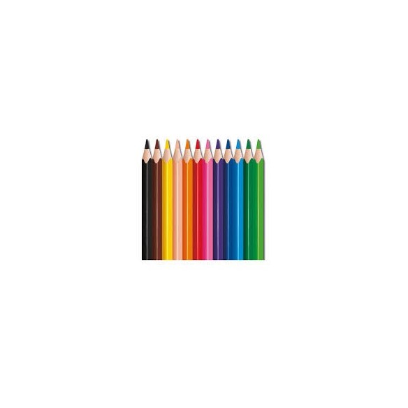 Crayons Couleur 12Pcs