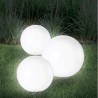 Lampe boule solaire diam 30 cm