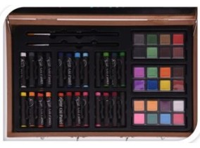 Malette peinture et dessin 112pcs