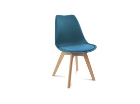 Chaise Scandinave Bleue