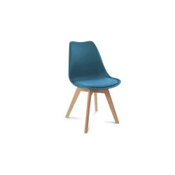 Chaise Scandinave Bleue