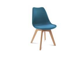 Chaise Scandinave Bleue