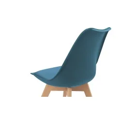 Chaise Scandinave Bleue