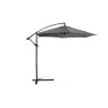 Parasol déporté + housse 2.7M gris