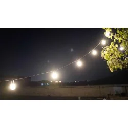 Guirlande guinguette raccordable