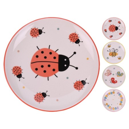 Assiette Insecte