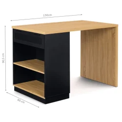 Ilot central Marius + tiroir