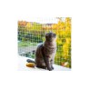 Filet nylon transparent 4x3m pour chat