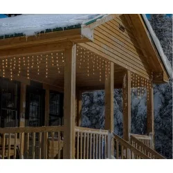 Rideau stalactites lumineux...