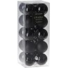 Boules Noel 4Cm X20 Noir