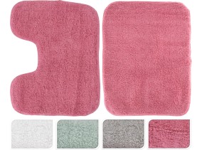 Ensemble tapis bain + wc