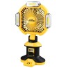 Ventilateur projecteur rechargeable 1500