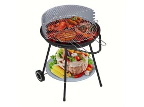 Barbecue sur roues diam 45cm x H.75cm