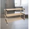 Etagère modulable 3 niveaux Monstera