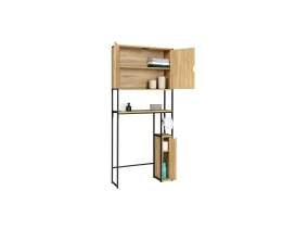 Meuble dessus WC + armoire Memphis