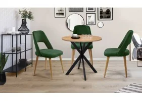 Table ronde Soline 80cm - pieds Spider