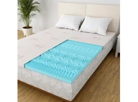 Surmatelas mémoire forme + housse bambou