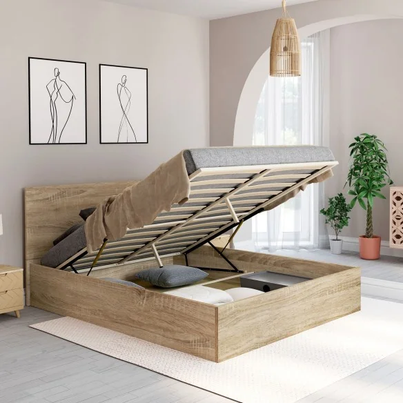 Lit coffre Sicilia + sommier 160X200cm