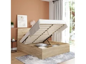 Lit coffre Sicilia + sommier 140X190cm