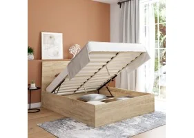Lit coffre Sicilia + sommier 140X190cm