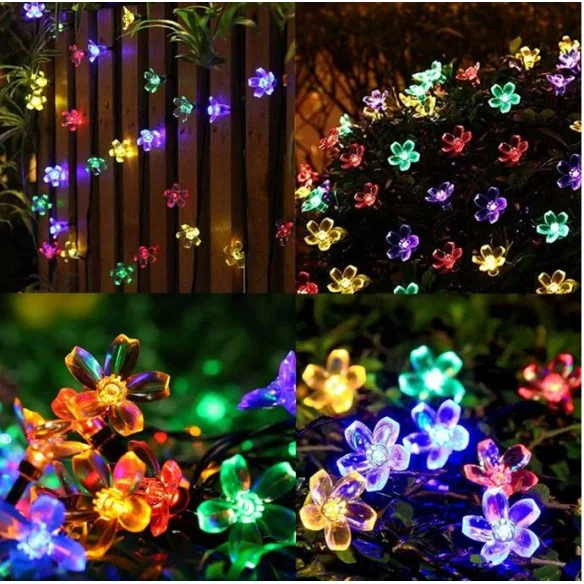 Guirlande solaire 100 marguerites