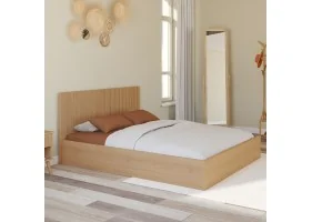 Lit coffre Faustine + Tête de lit 160X20