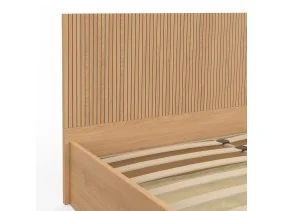 Lit coffre Faustine + Tête de lit 160X20