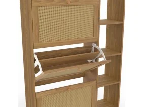 Meuble chaussure Erin 3 P + étagère