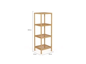 Etagère 4 niveaux Maya