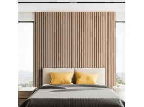 Panneau lattes bois 240x60...