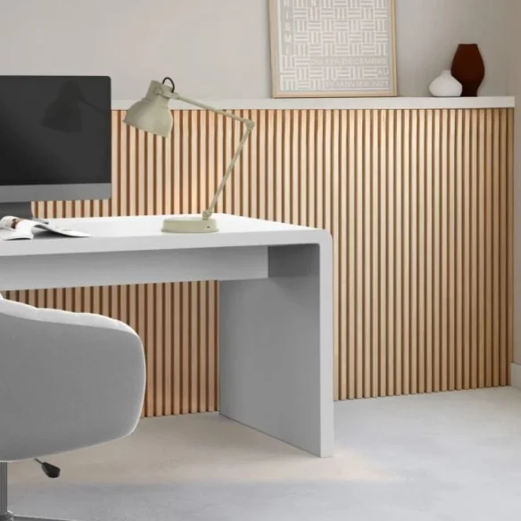 Panneau lattes bois 120x60 cm X2