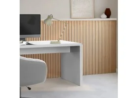 Panneau lattes bois 120x60 cm X2