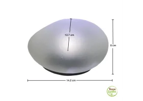 Galet lumineux solaire 14.2x12.7x8CM
