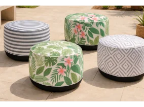 Pouf extérieur gonflable 55 cm