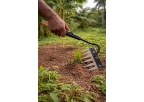 Rateau de desherbage 6 dents