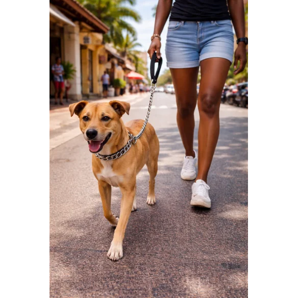 Laisse pour chien métal