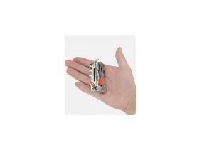 Support cartouche de gaz pliable inox tr