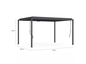 Pergola bioclimatique 4x3m