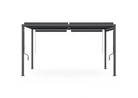 Pergola bioclimatique 4x3m avec stores