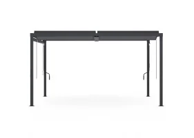 Pergola bioclimatique 4x3m avec stores