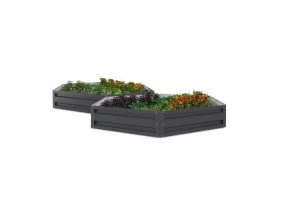 Carré potager hexagonal 120cm x2
