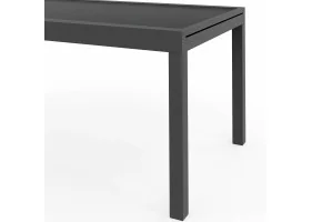 Table extensible verre trempé 135/270cm